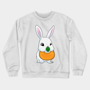 Rabbit Bib Pacifier Crewneck Sweatshirt
